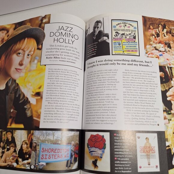 Mollie Makes Issue 2 2011 UK Magazine Japanese Felties Summer Crafts Crochet - Picture 10 of 12